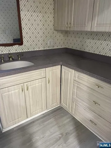 a view of a closet area