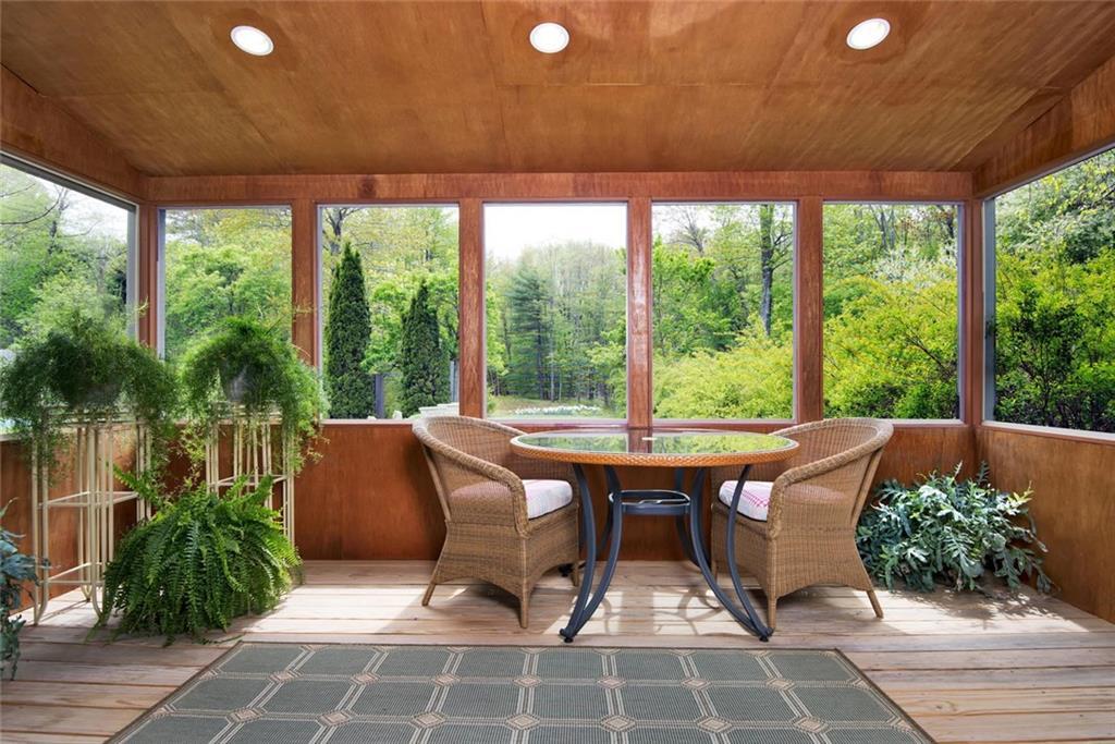 32 Wilson Road Gray, ME 04039 - Photo 7 of 35 Three-season sun room adjacent to...