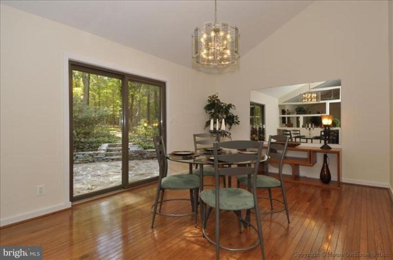 4810 Damascus Road Laytonsville, MD 20882 - Photo 4 of 30 Hardwood floor in Dining Rm, exits to stone patio