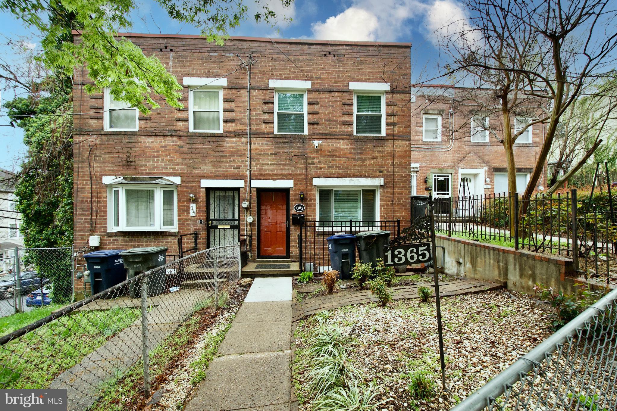 1365 Talbert Terrace Southeast Washington, DC 20020 - Photo 4 of 29 a view of house with a bench in patio