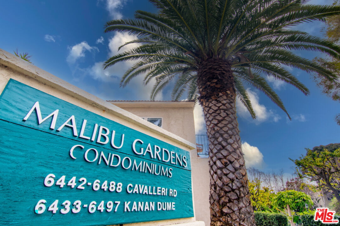6479 Kanan Dume Road, Unit 24 Malibu, CA 90265 - Photo 2 of 22 a sign that is on the wall of building