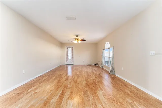 a kitchen with a stove and a microwave