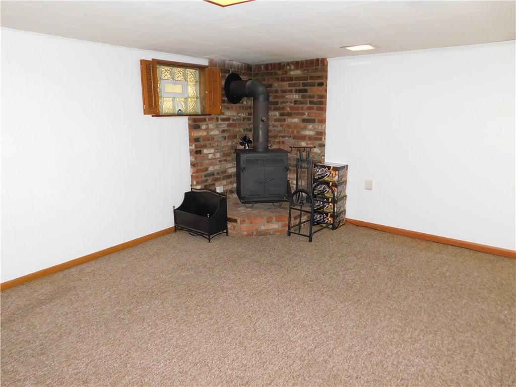120 Thomas Road McMurray, PA 15317 - Photo 13 of 20 Game room with wood burner.