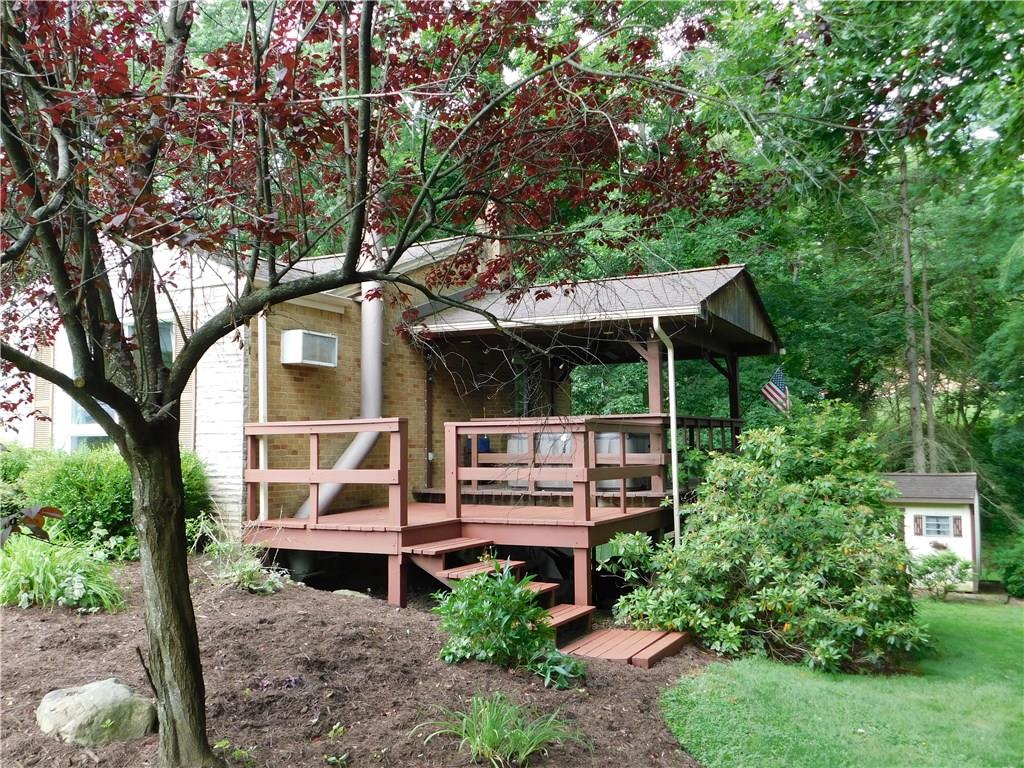 120 Thomas Road McMurray, PA 15317 - Photo 3 of 20 Side deck with hot tub.