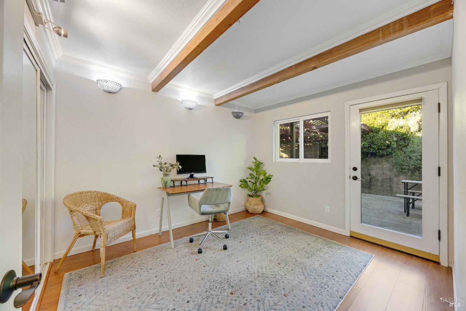 6960 Round Oak Road Penngrove, CA 94951 - Photo 24 of 58 a workspace with furniture and window