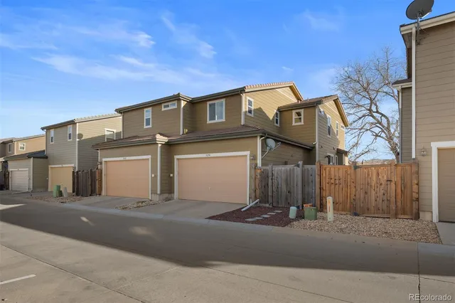 a backyard of a house