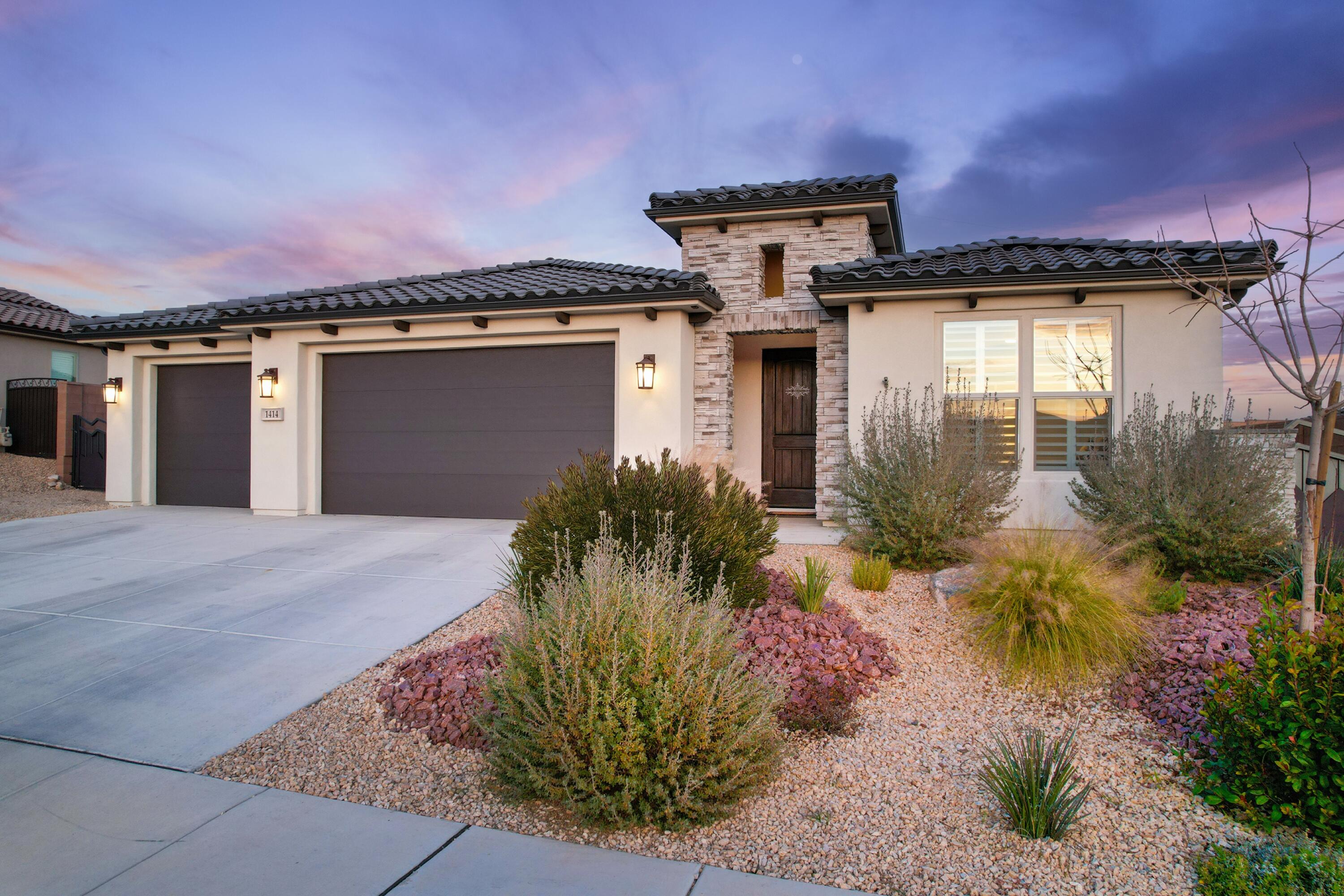 1414 Via Del Sol Washington, UT 84780 - Photo 1 of 37 Front Elevation