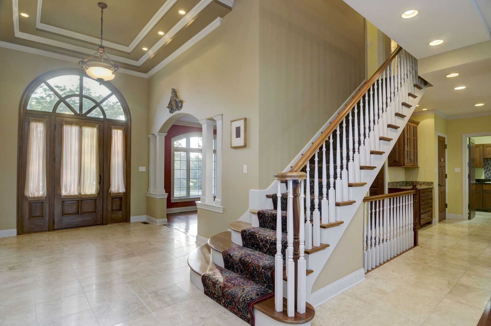 510 Rookery Lane Joliet, IL 60431 - Photo 3 of 40 a view of entryway with wooden floor and windows
