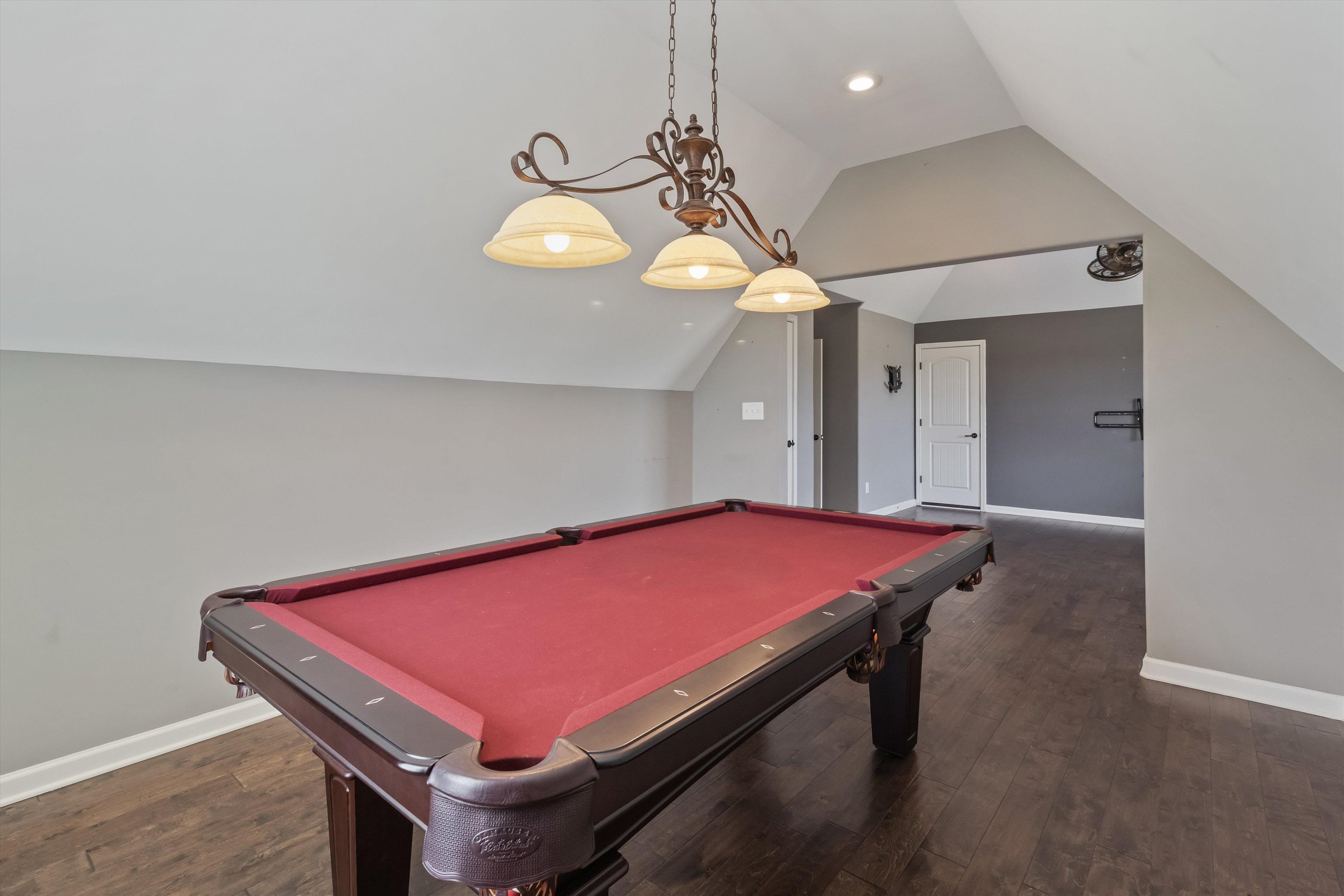 3449 Banyan Lane Bartlett, TN 38133 - Photo 32 of 35 a room with pool table and chandelier