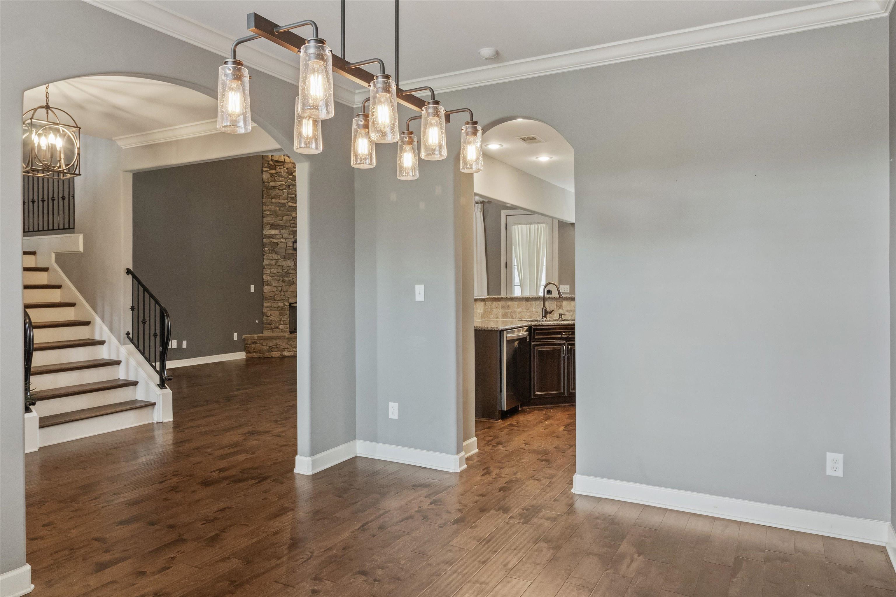 3449 Banyan Lane Bartlett, TN 38133 - Photo 7 of 35 a view of a hallway with wooden floor and entryway