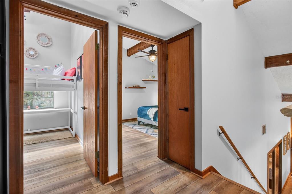 4925 Hamilton Road Lakeland, FL 33811 - Photo 48 of 71 a view of a hallway with wooden floor and entryway