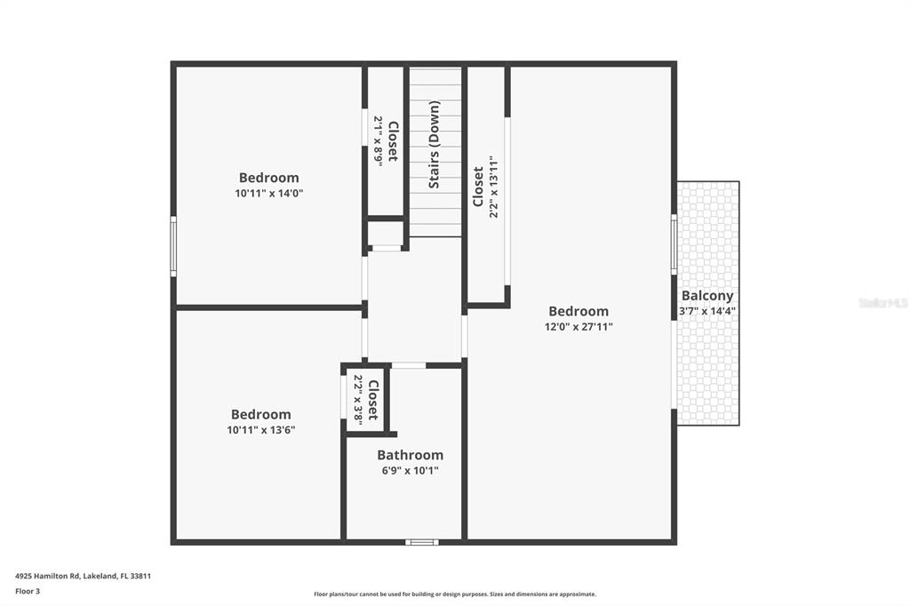 4925 Hamilton Road Lakeland, FL 33811 - Photo 71 of 71 a picture of a floor plan