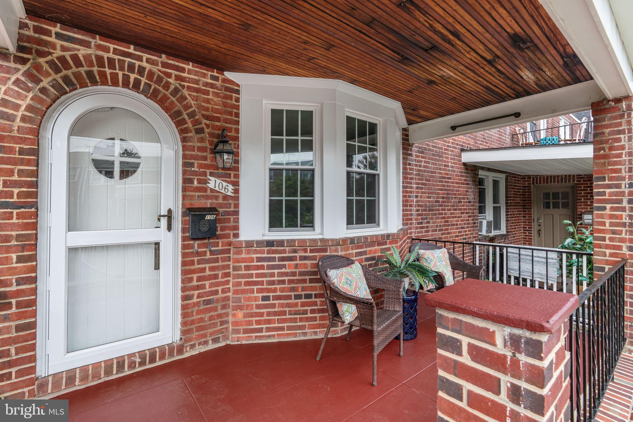 106 Cherrydell Road Baltimore, MD 21228 - Photo 4 of 50 Covered front porch with room for seating