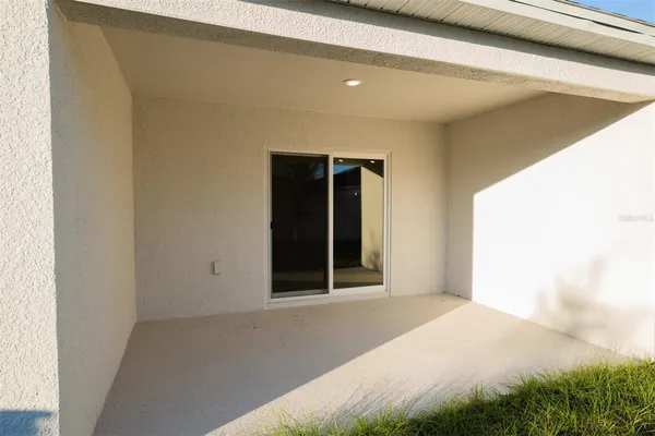 a view of a small space