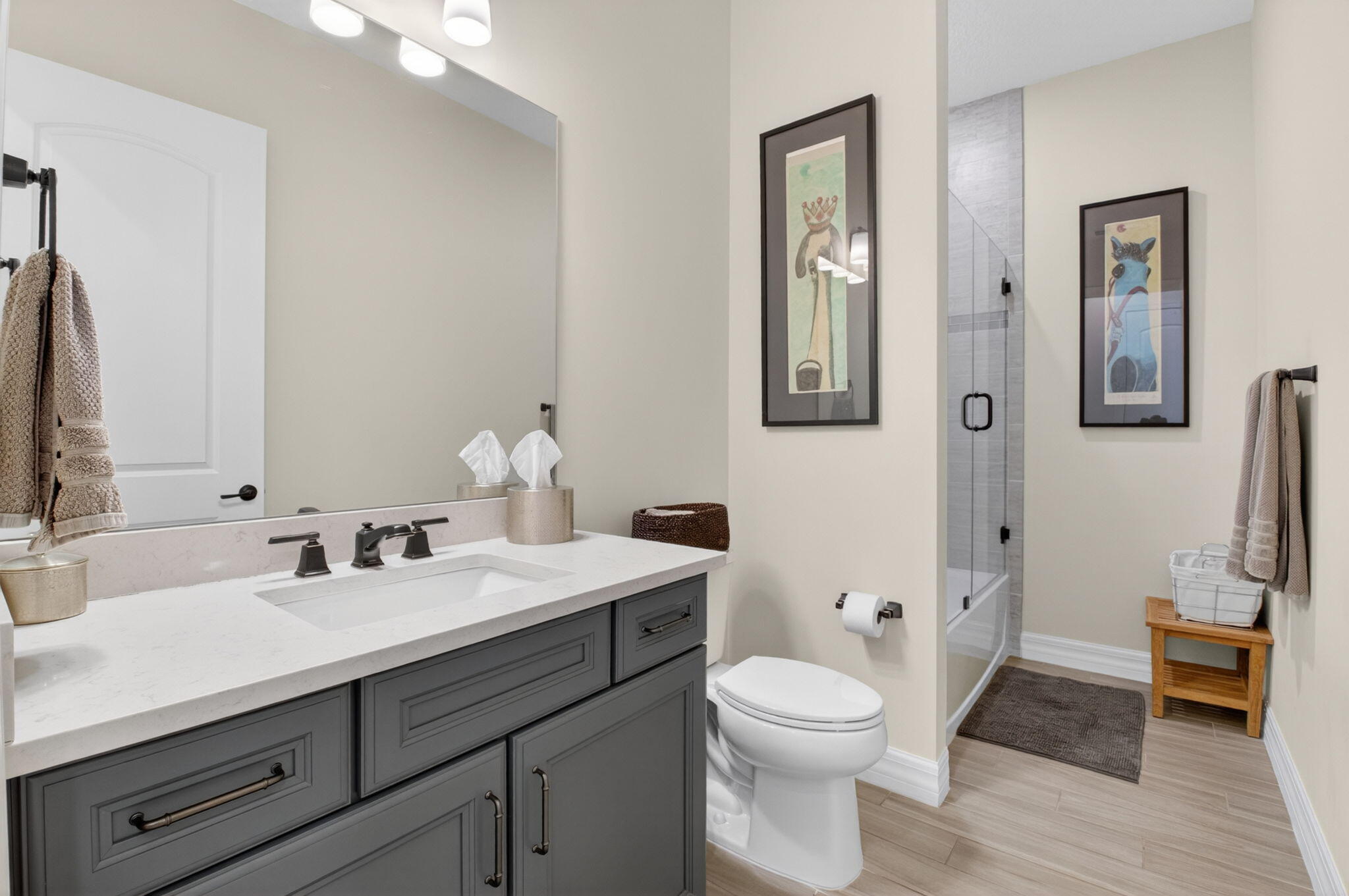 21956 Canadensis Circle, Unit 201 Boca Raton, FL 33428 - Photo 24 of 37 Second Bathroom