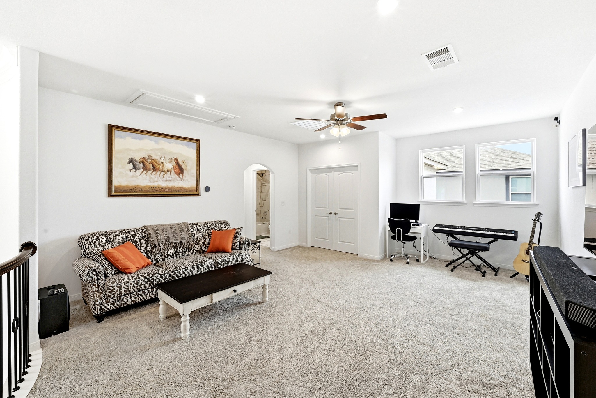 4601 Apollonia Way Leander, TX 78641 - Photo 26 of 40 a living room with furniture and a dining table