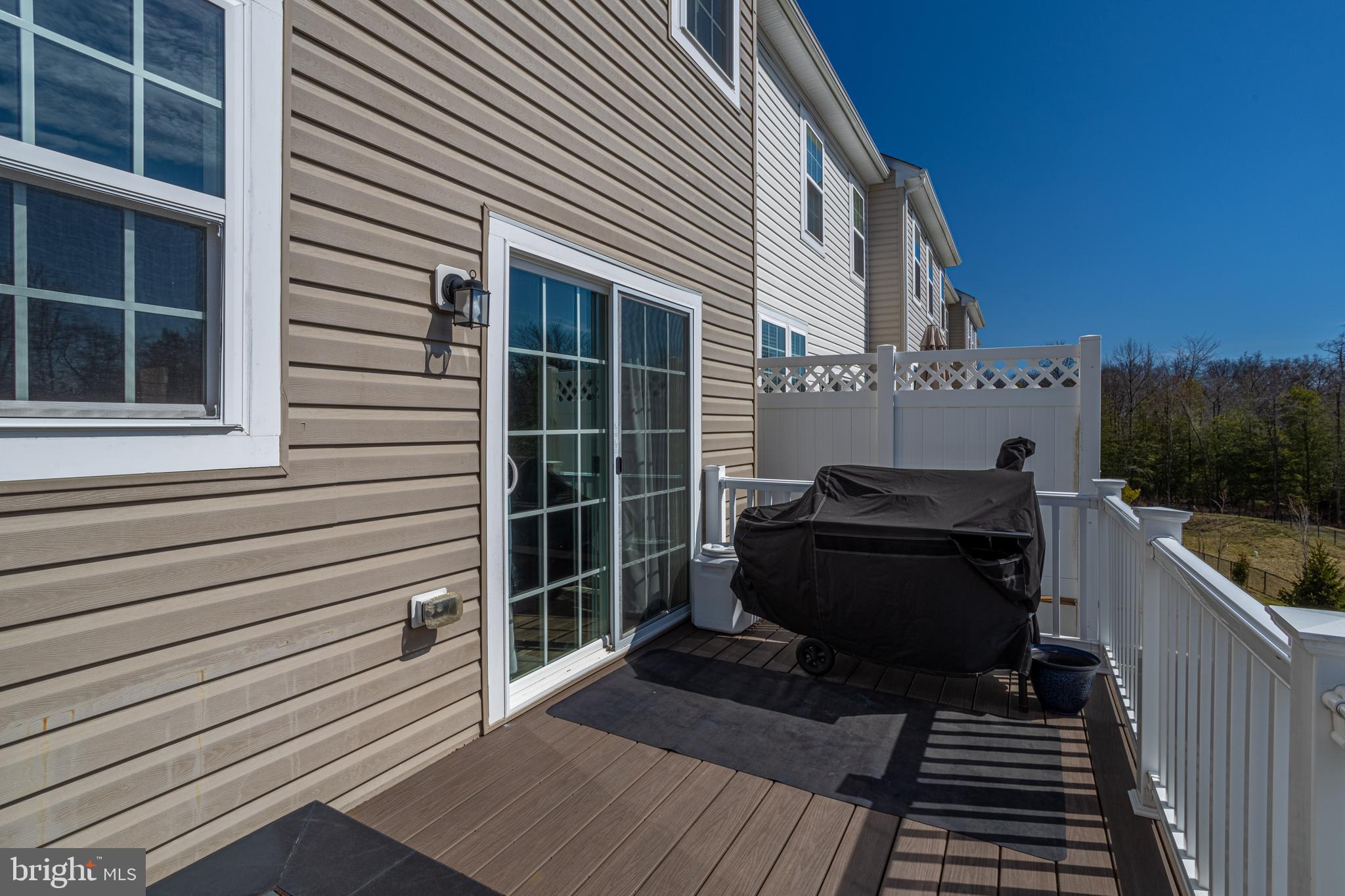 940 Ramble Run Road Middle River, MD 21220 - Photo 54 of 69 Main Level Composite Deck and Privacy Fence