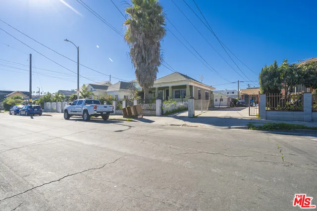 a car parked in front of house