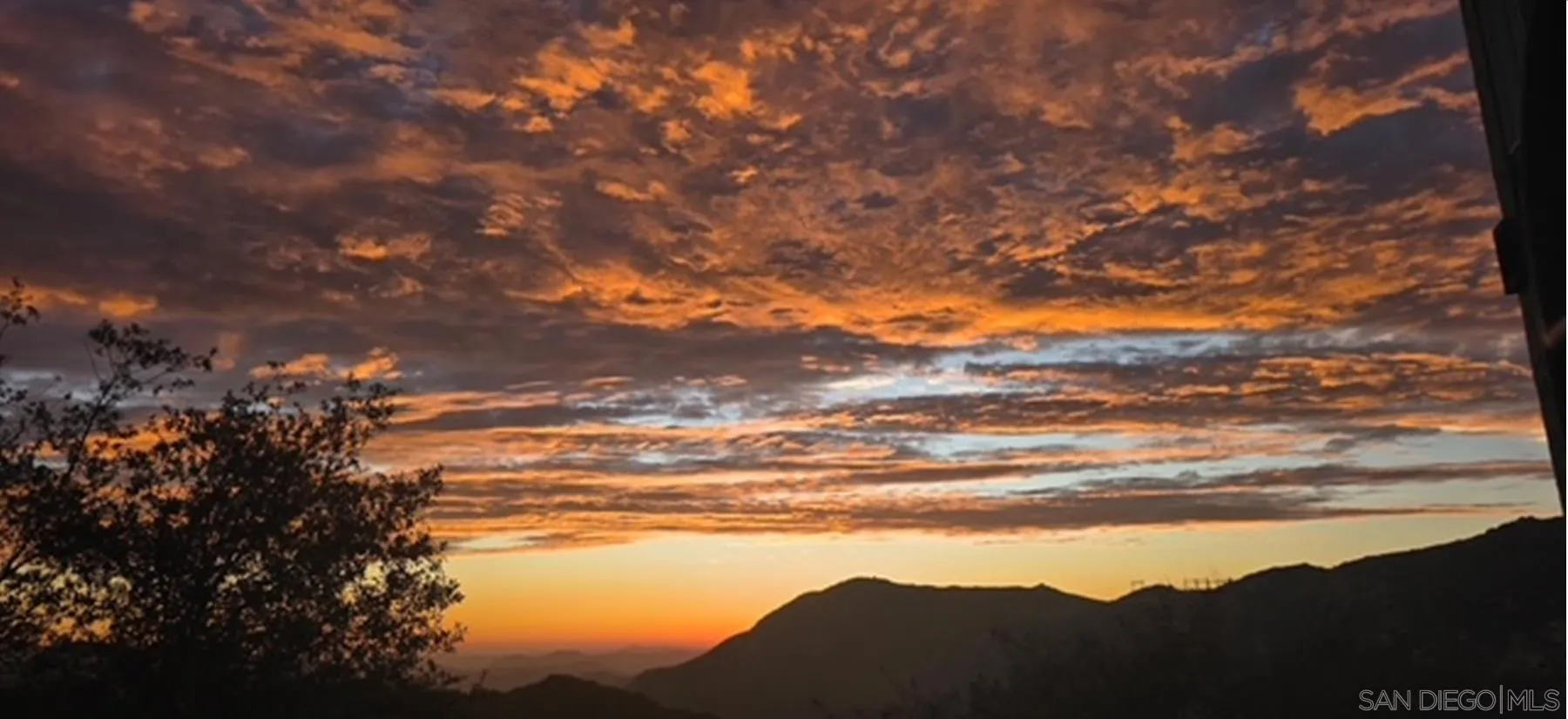 a view of city and mountain