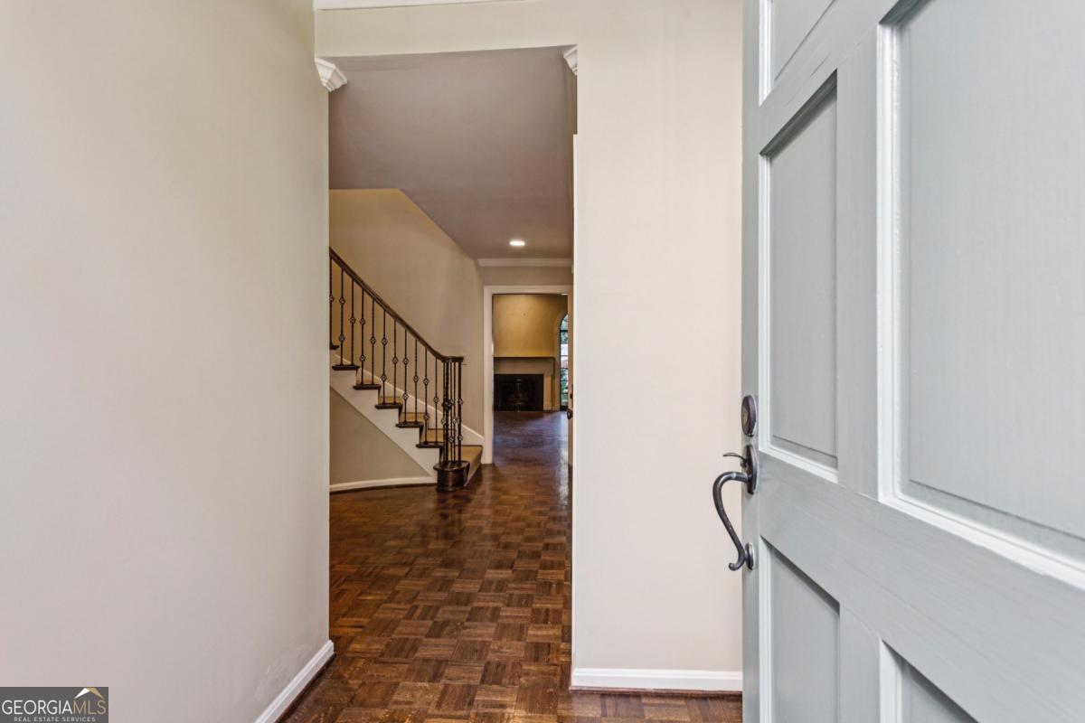 19 Mooregate Square Northwest Atlanta, GA 30327 - Photo 7 of 48 a view of entryway with wooden floor