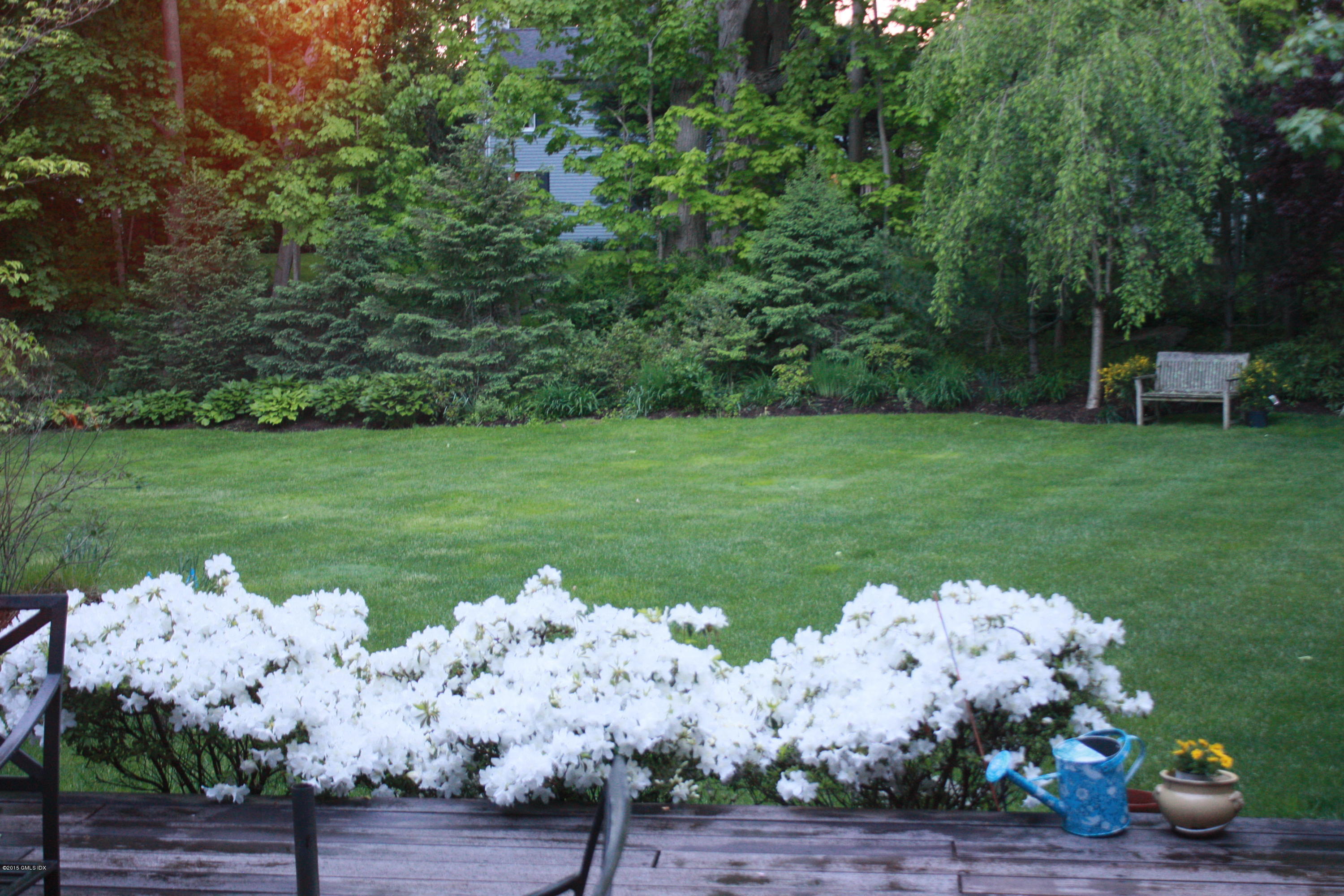 10 Tyler Lane Riverside, CT 06878 - Photo 24 of 25 a wooden floor with some trees in the background