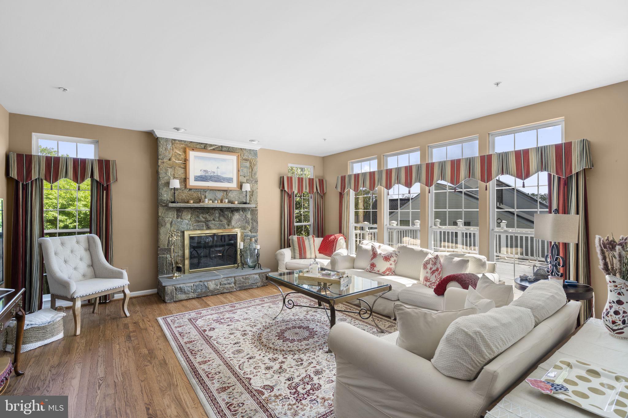 15307 Riding Path Court Laurel, MD 20707 - Photo 17 of 75 Family room with views of the deck