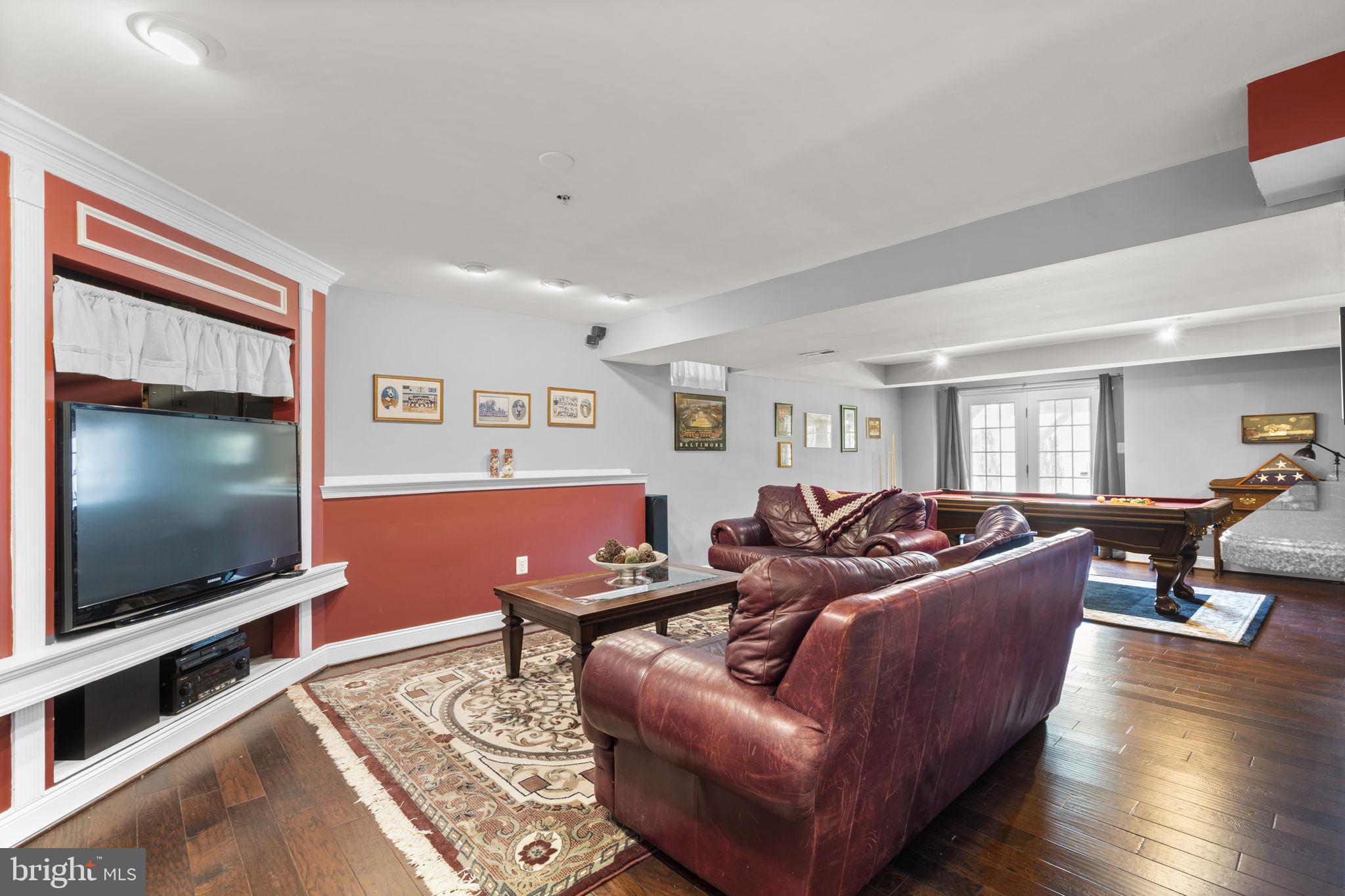 15307 Riding Path Court Laurel, MD 20707 - Photo 42 of 75 Rec room with walk-out to the yard