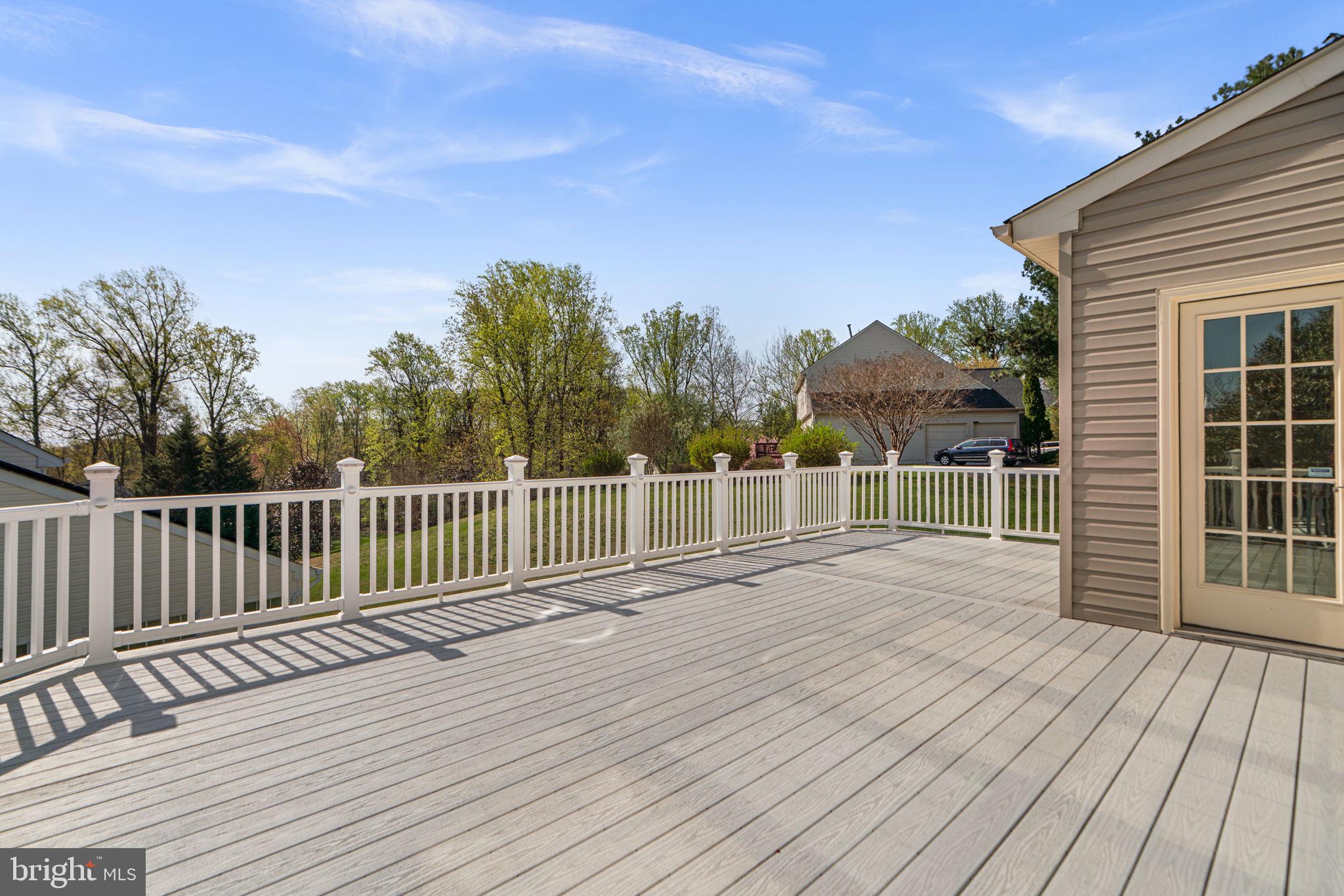 15307 Riding Path Court Laurel, MD 20707 - Photo 51 of 75 Expansive back deck with a view