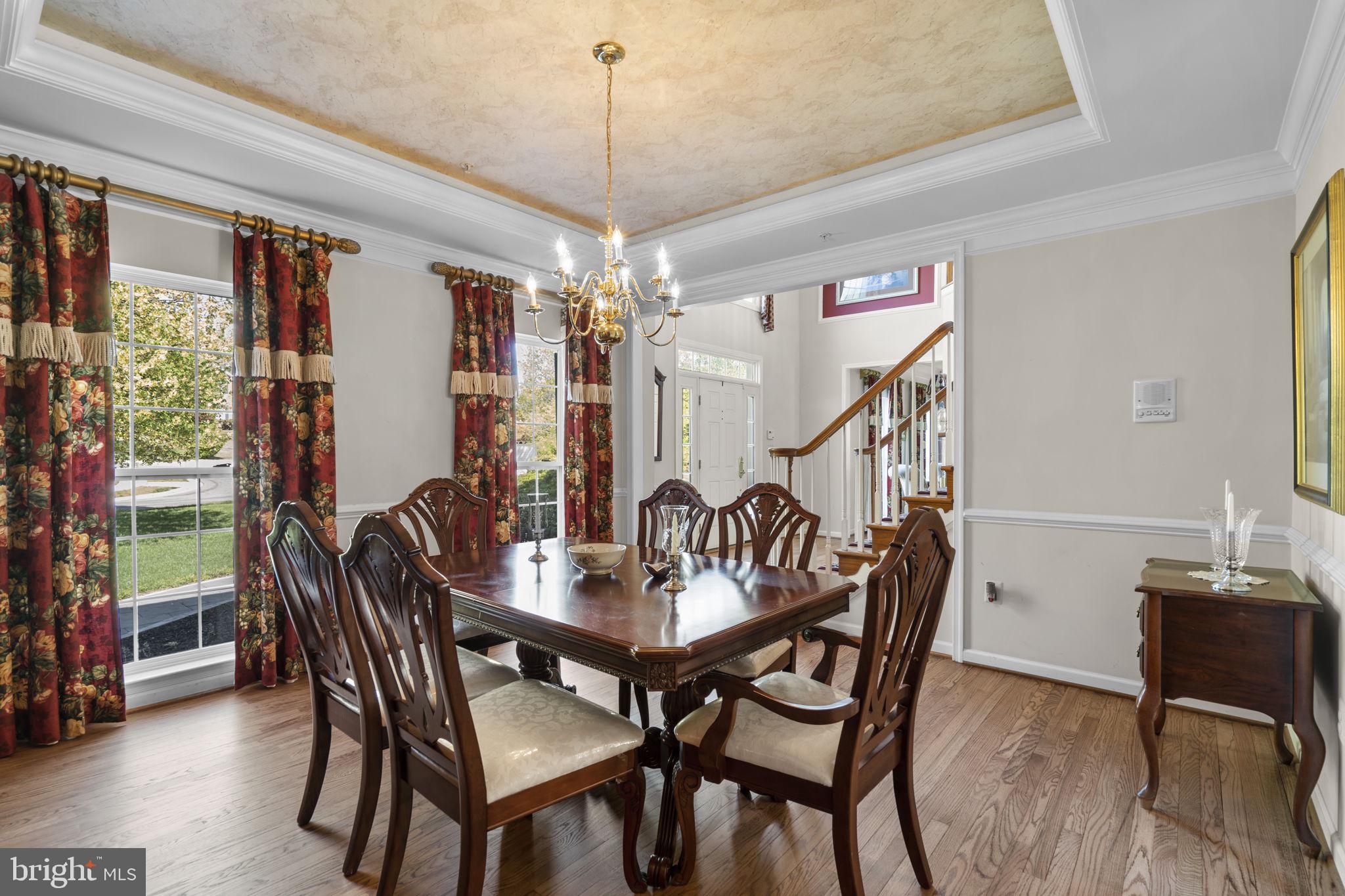 15307 Riding Path Court Laurel, MD 20707 - Photo 7 of 75 Dining room with chair rail