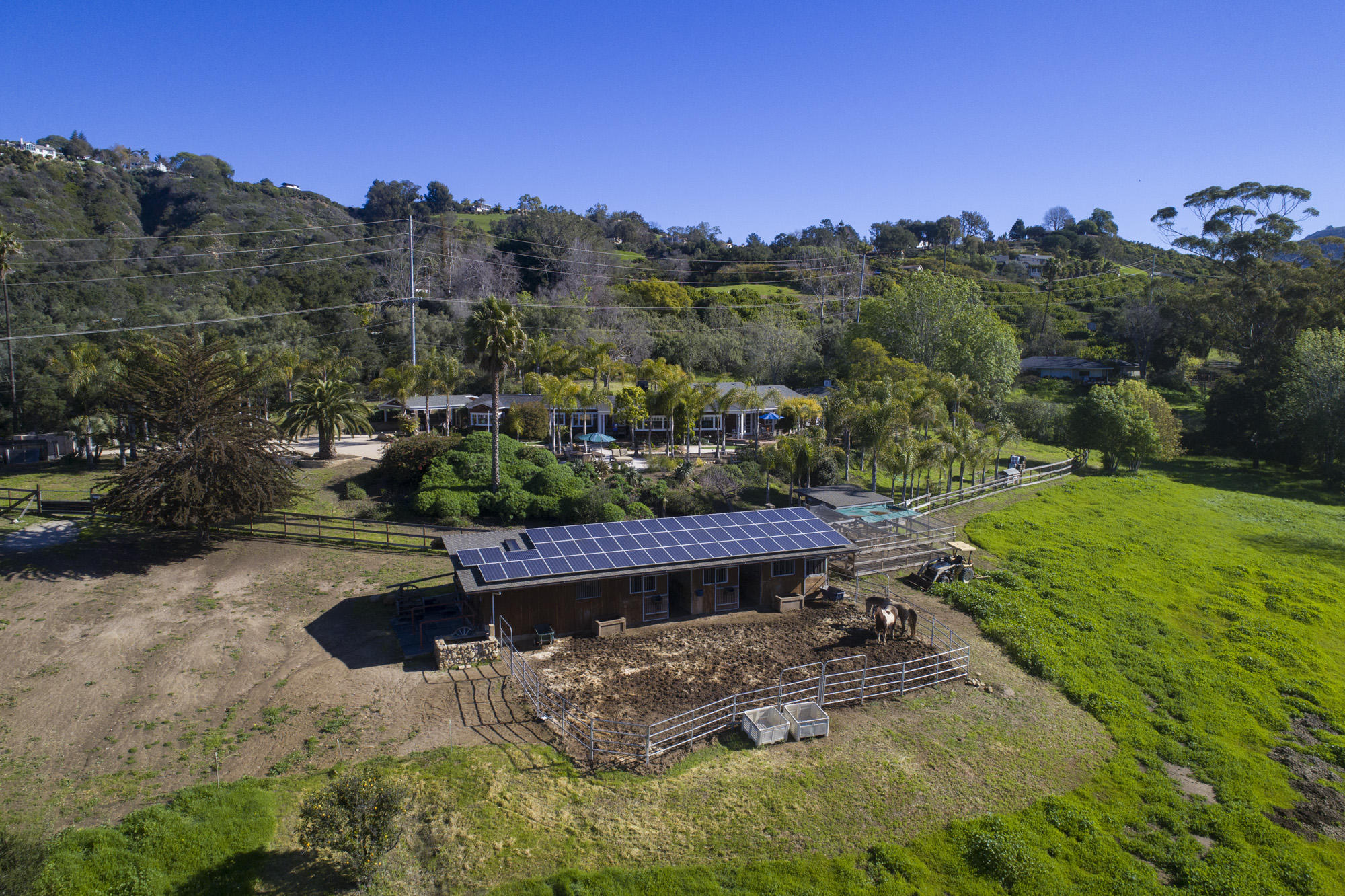 6855 Shepard Mesa Road Carpinteria, CA 93013 - Photo 32 of 34 Aerial view back to home
