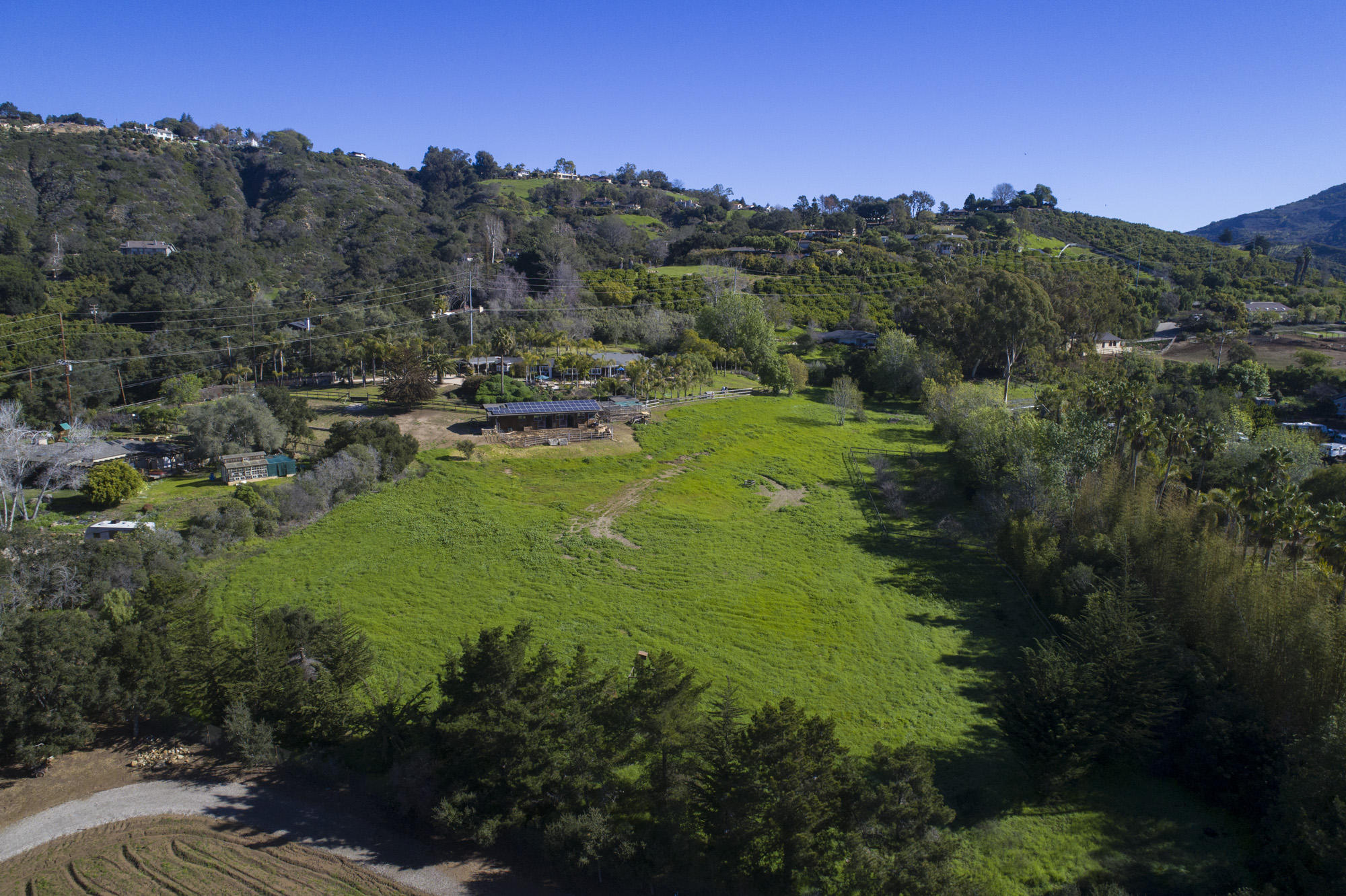 6855 Shepard Mesa Road Carpinteria, CA 93013 - Photo 34 of 34 Aerial toward Shepard Mesa Road