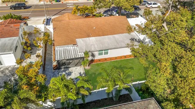 a view of outdoor space and yard
