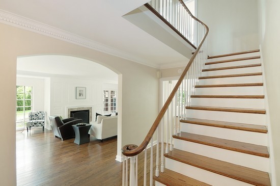 590 Sheridan Road Winnetka, IL 60093 - Photo 2 of 16 a view of entryway livingroom and hall with wooden floor
