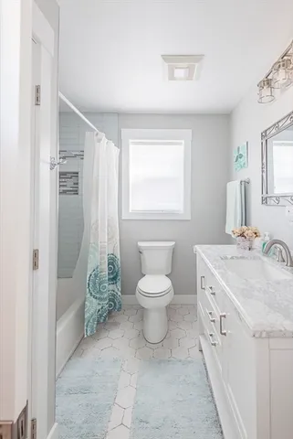 a view of a city from a balcony