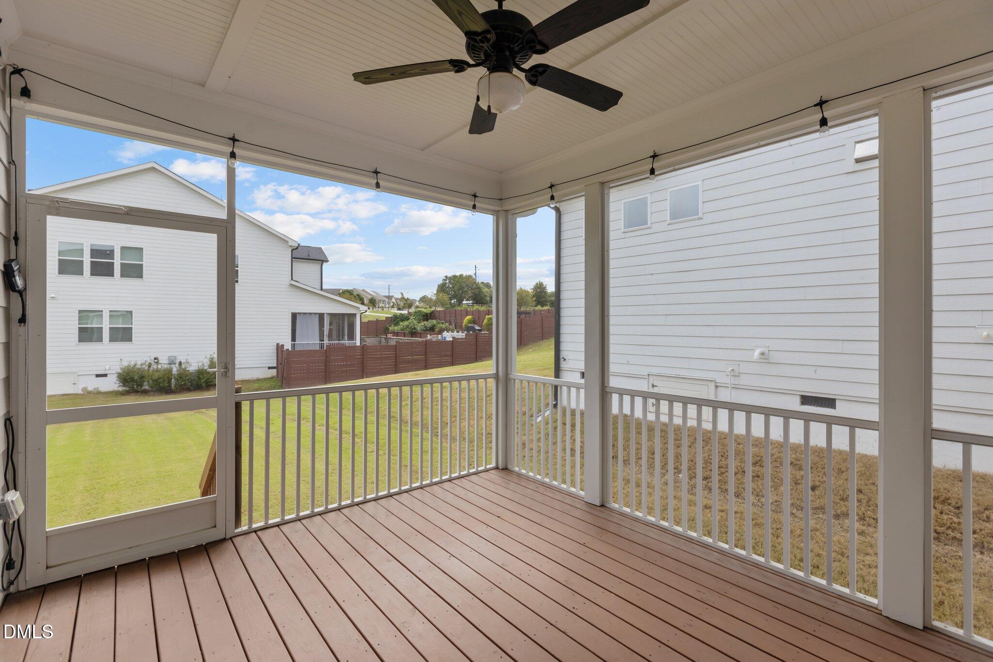 2923 Logan Valley Path Apex, NC 27502 - Photo 20 of 20 a view of a balcony with wooden floor