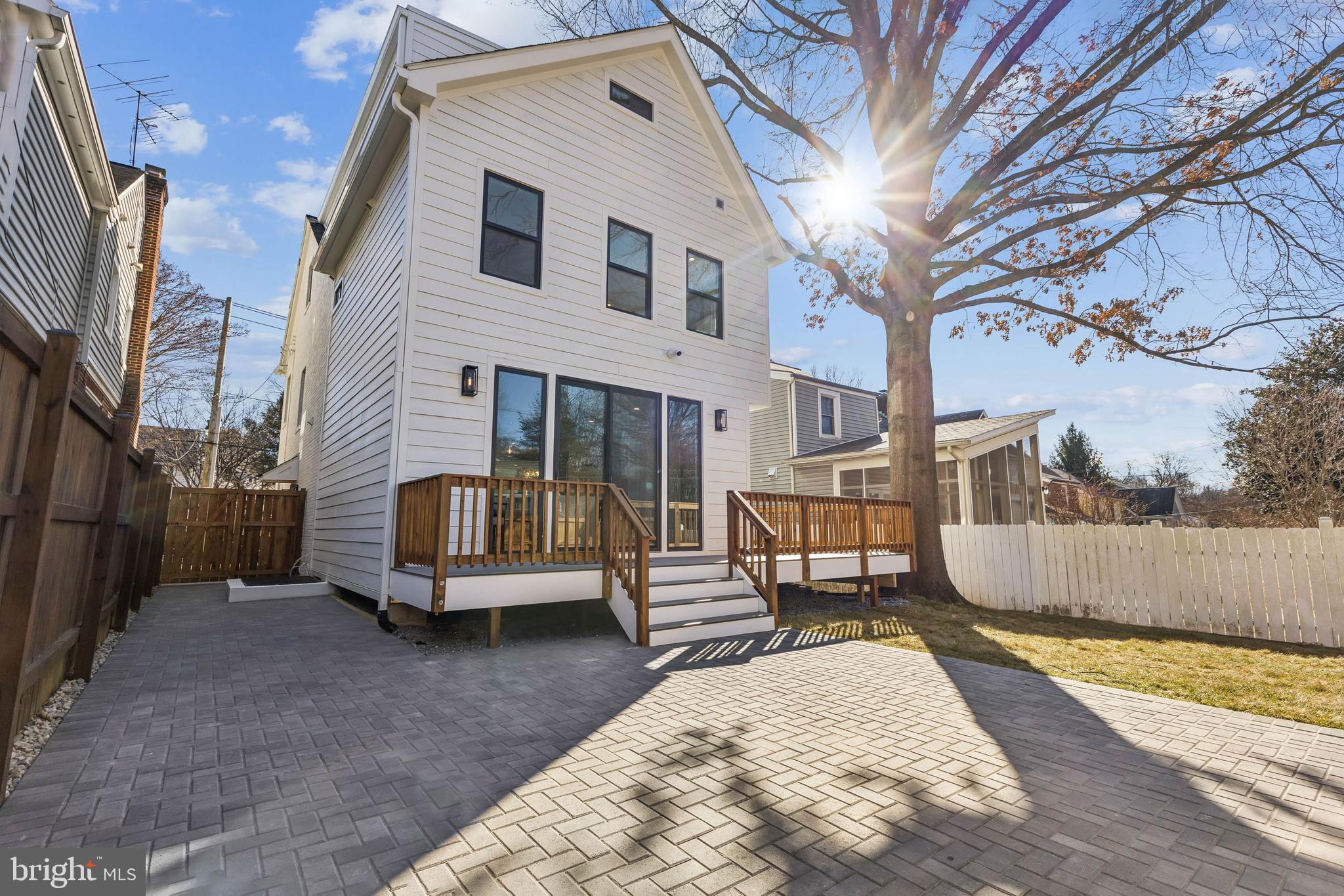 5346 Nebraska Avenue Northwest Washington, DC 20015 - Photo 37 of 39 Wrap around Deck