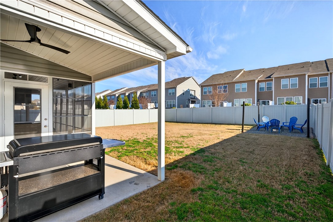 102 Preservation Drive Greer, SC 29650 - Photo 38 of 44 This private outdoor space offers a perfect setting for relaxation and entertainment.