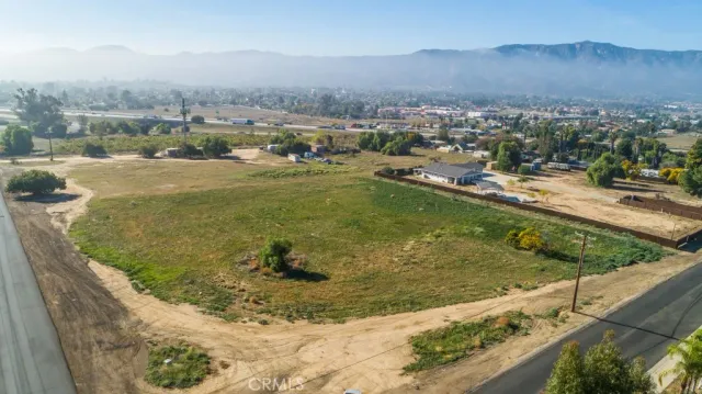 a view of a lake with a mountain