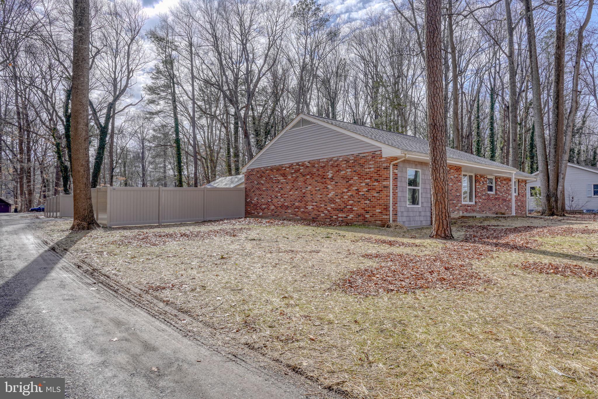 3250 Andrews Lake Road Felton, DE 19943 - Photo 6 of 45 a view of a backyard with large trees