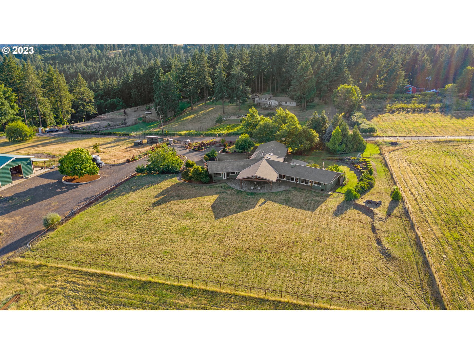 14315 Southwest Westfall Road Sherwood, OR 97140 - Photo 41 of 45 a view of swimming pool with a garden