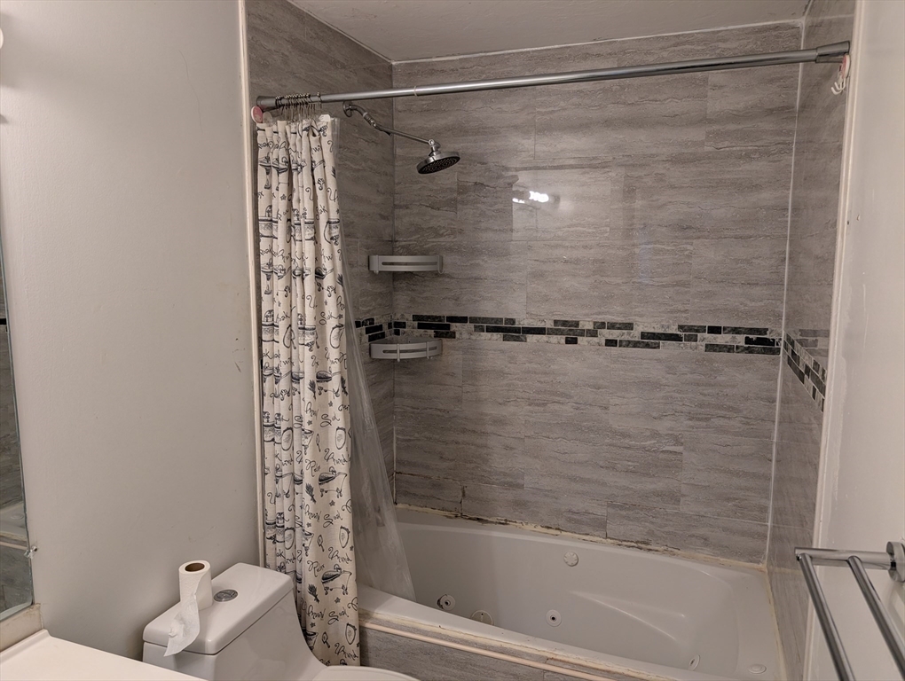 653 Plantation Street, Unit 6A Worcester, MA 01605 - Photo 8 of 14 a bathroom with a shower and a bath tub