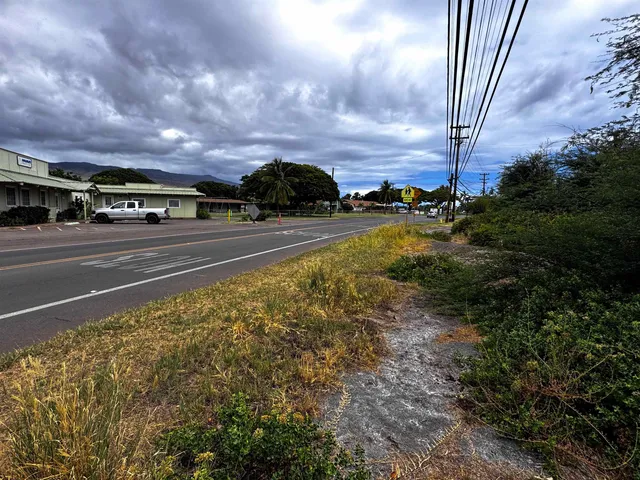 a view of a city street