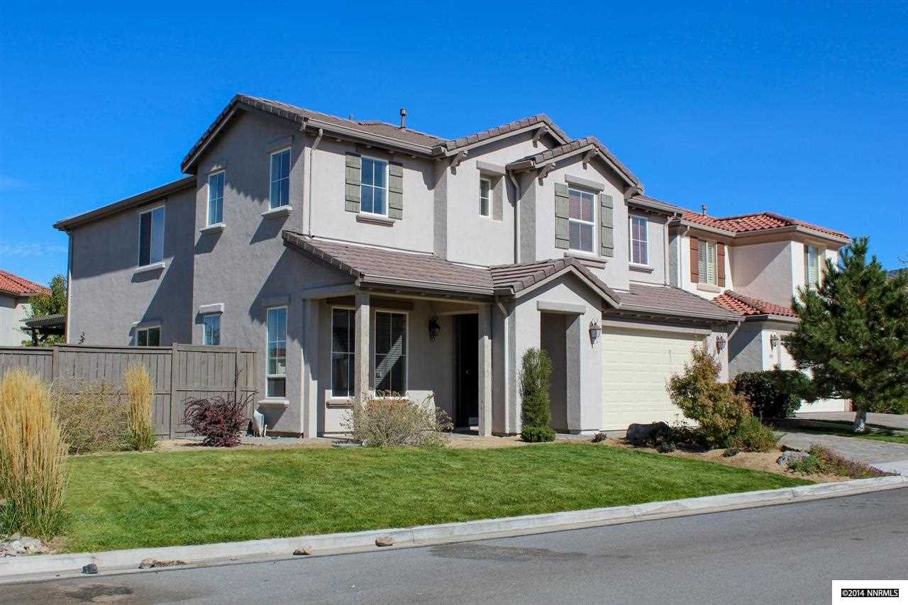 445 Pan Zareta Court Reno, NV 89521 - Photo 1 of 1 a front view of a house with a garden