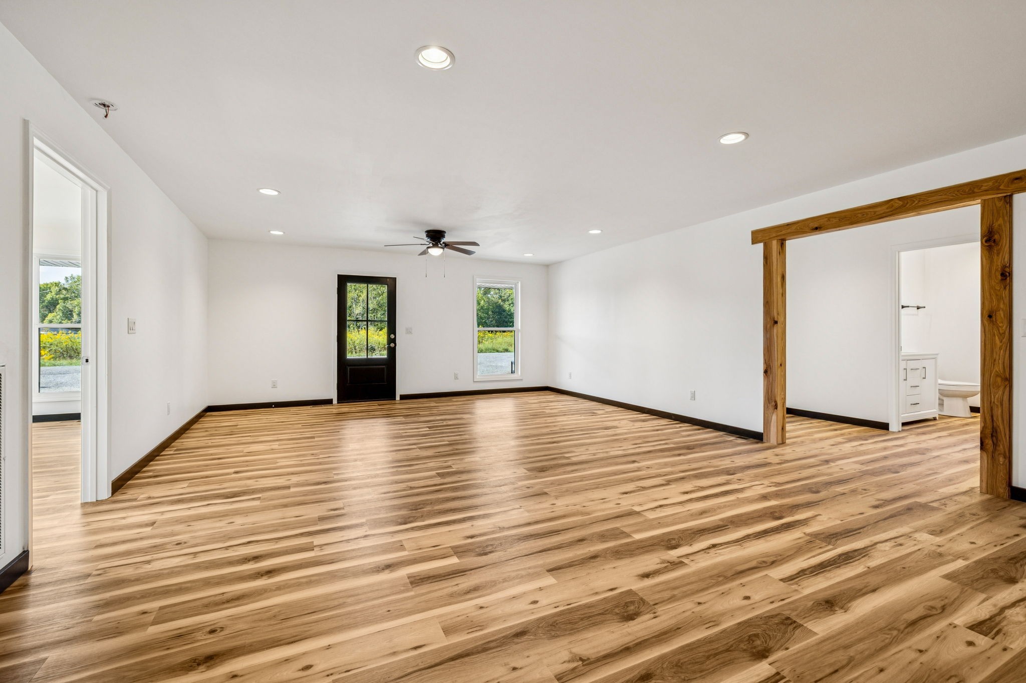 233 Ralph Spivey Lane Gainesboro, TN 38562 - Photo 12 of 45 a view of empty room with wooden floor
