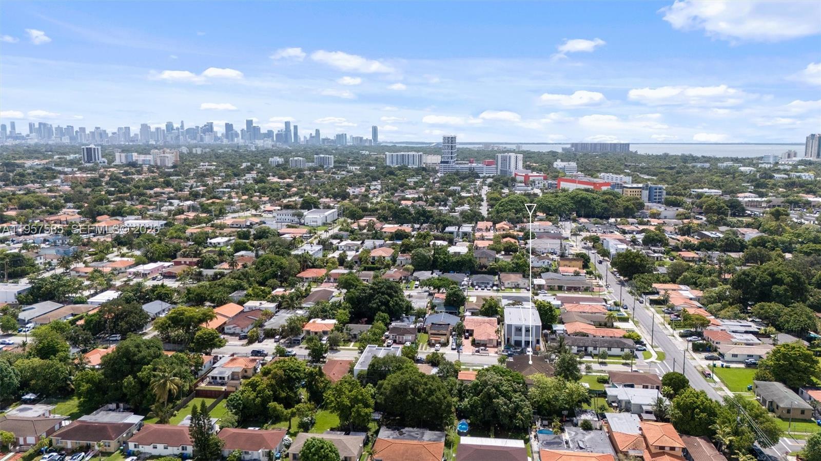 2784 Southwest 34th Avenue Miami, FL 33133 - Photo 44 of 45 an aerial view of a city