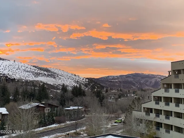 a view of city from balcony