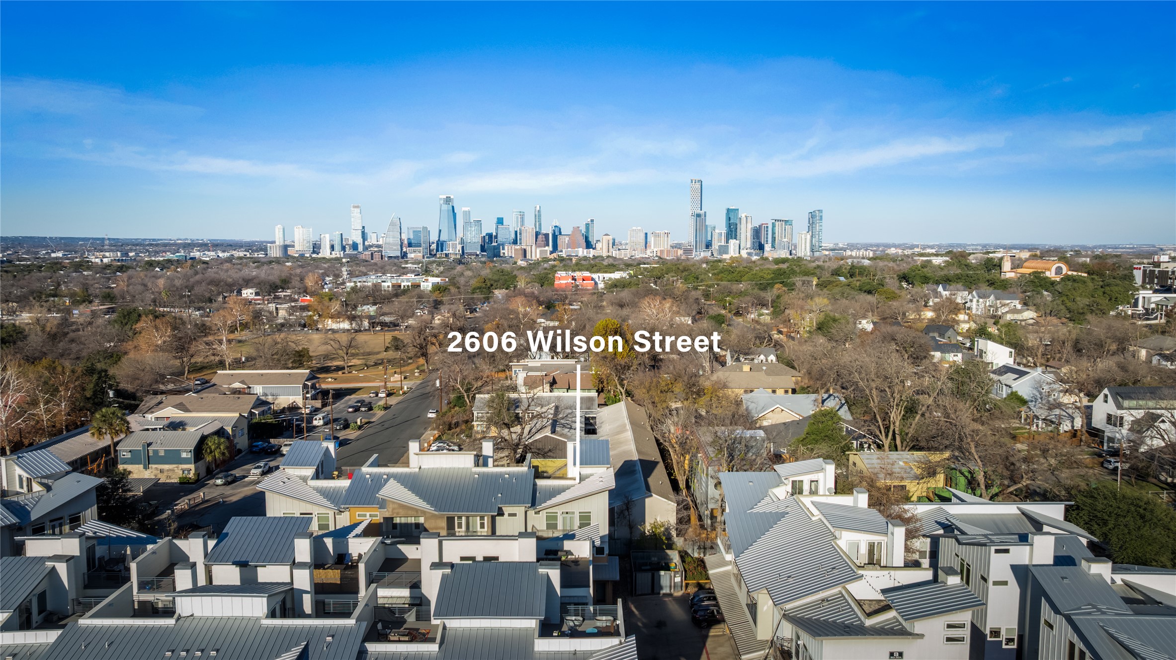 2606 Wilson Street, Unit 901 Austin, TX 78704 - Photo 32 of 37 a view of a city