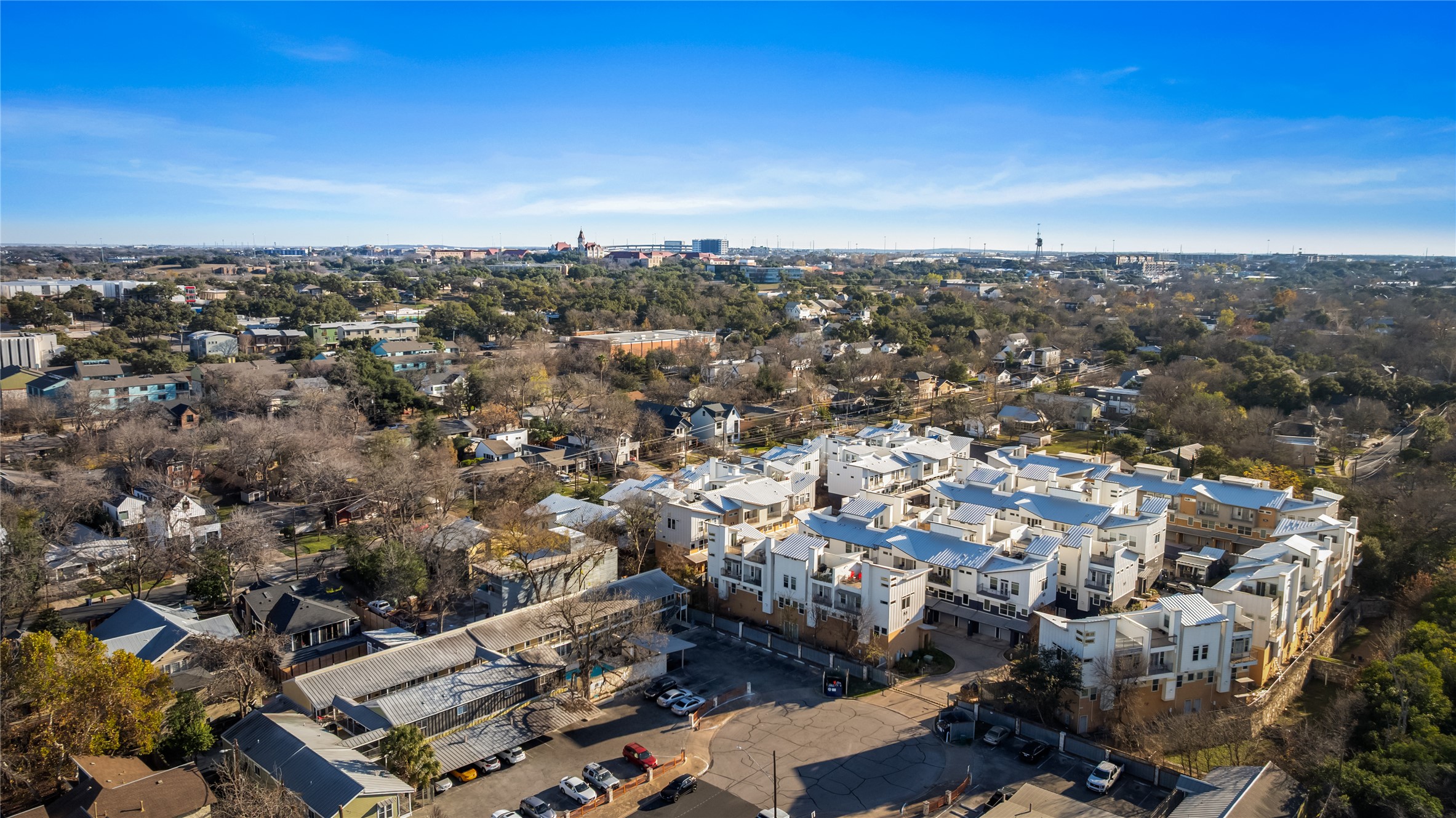 2606 Wilson Street, Unit 901 Austin, TX 78704 - Photo 37 of 37 an aerial view of multiple house