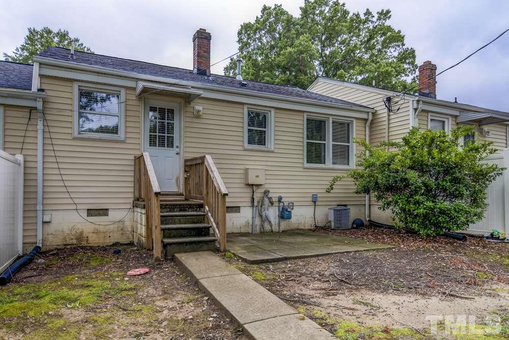 2325 Bernard Street, Unit 2325 Raleigh, NC 27608 - Photo 10 of 10 a view of a house with backyard