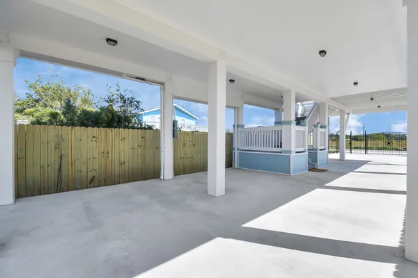 a view of a porch